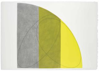 Robert Mangold - Curved Plane/Figure X