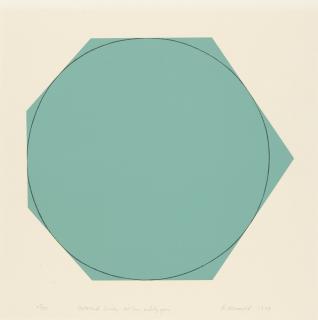 Robert Mangold - „Distorted Circle Within a Polygon“