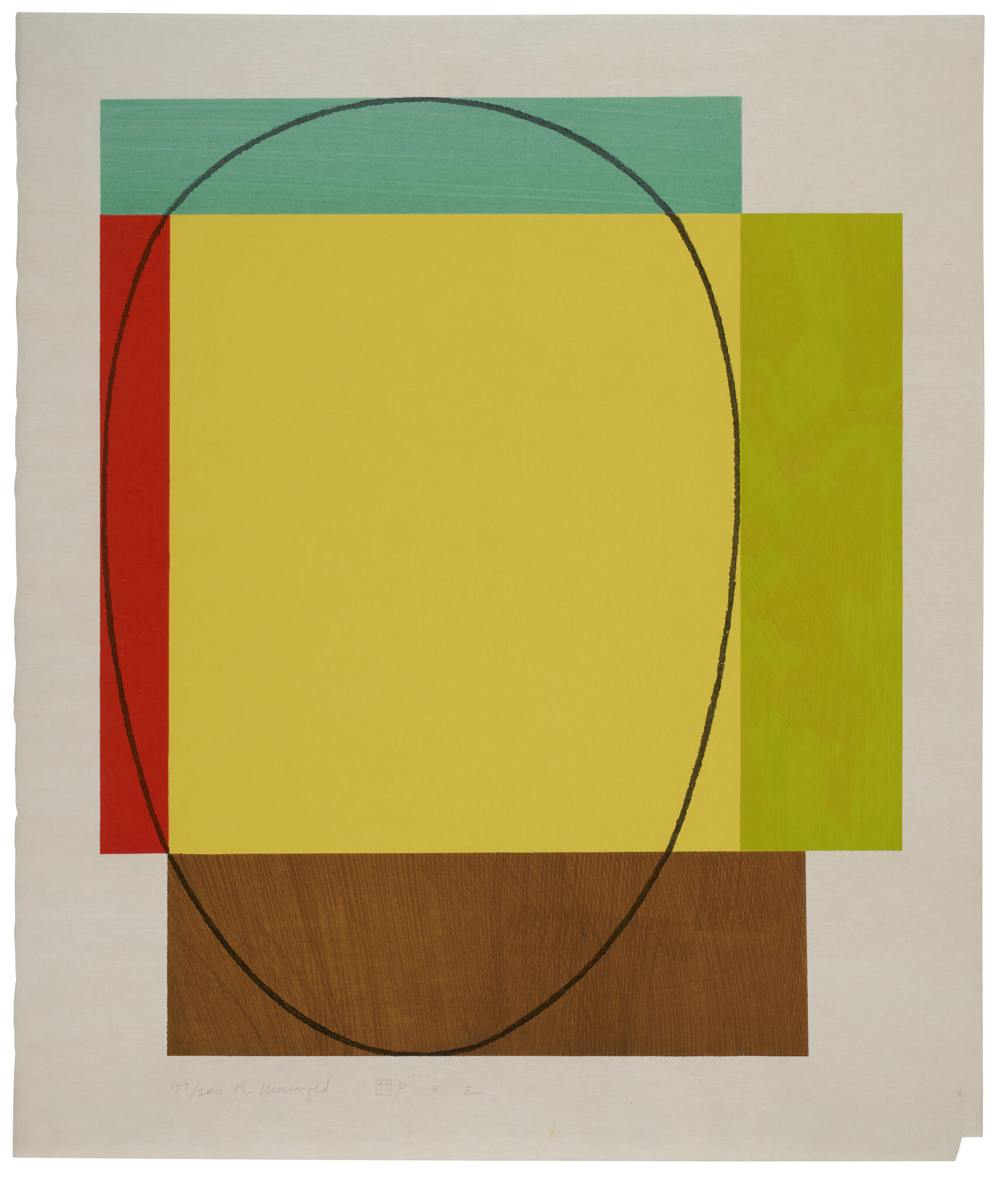 Robert Mangold - Five Color Frame