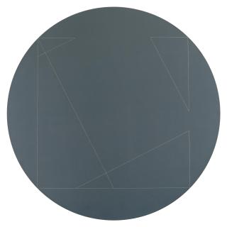 Robert Mangold - Four Triangles Within A Circle #2