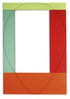 Robert Mangold - Frame Painting # 4