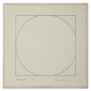Robert Mangold - Imperfect Circle #3