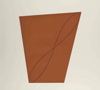 Robert Mangold - IX, from Attic Series II (VI-X)