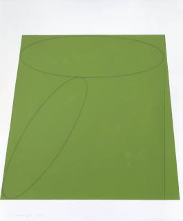 Robert Mangold - Plane/Figure IV, Study I