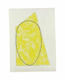 Robert Mangold - Study For Irregular Area #2