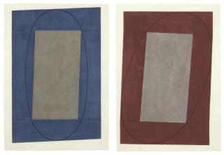 Robert Mangold - Untitled Frame Set (Variations B And C)