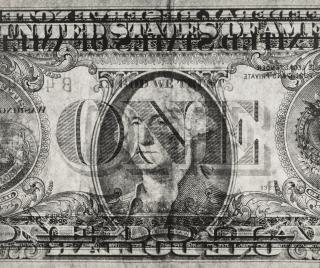 Robert Mapplethorpe - \'Dollar Bill\', 1987