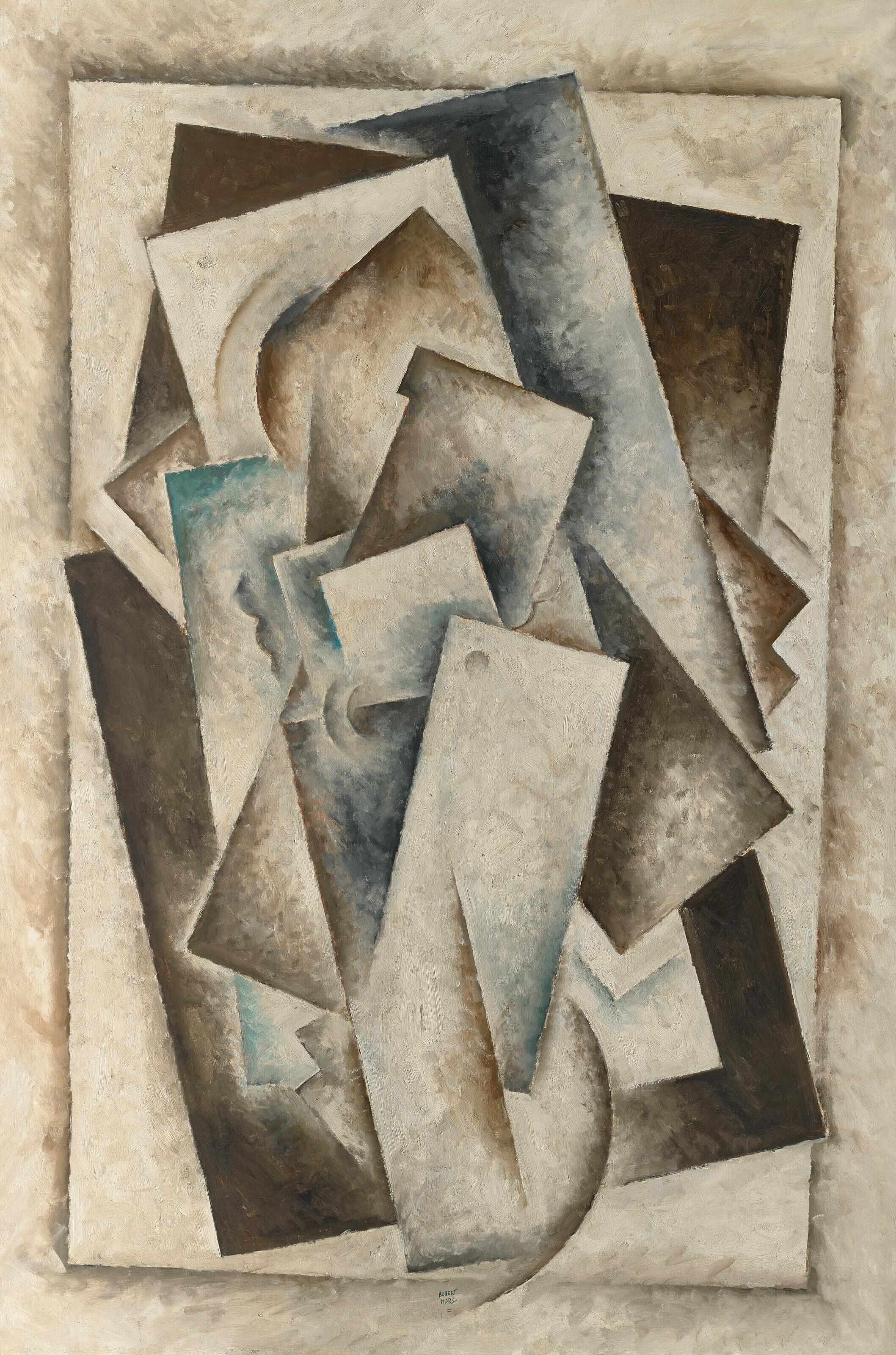 Robert Marc - Composition cubiste