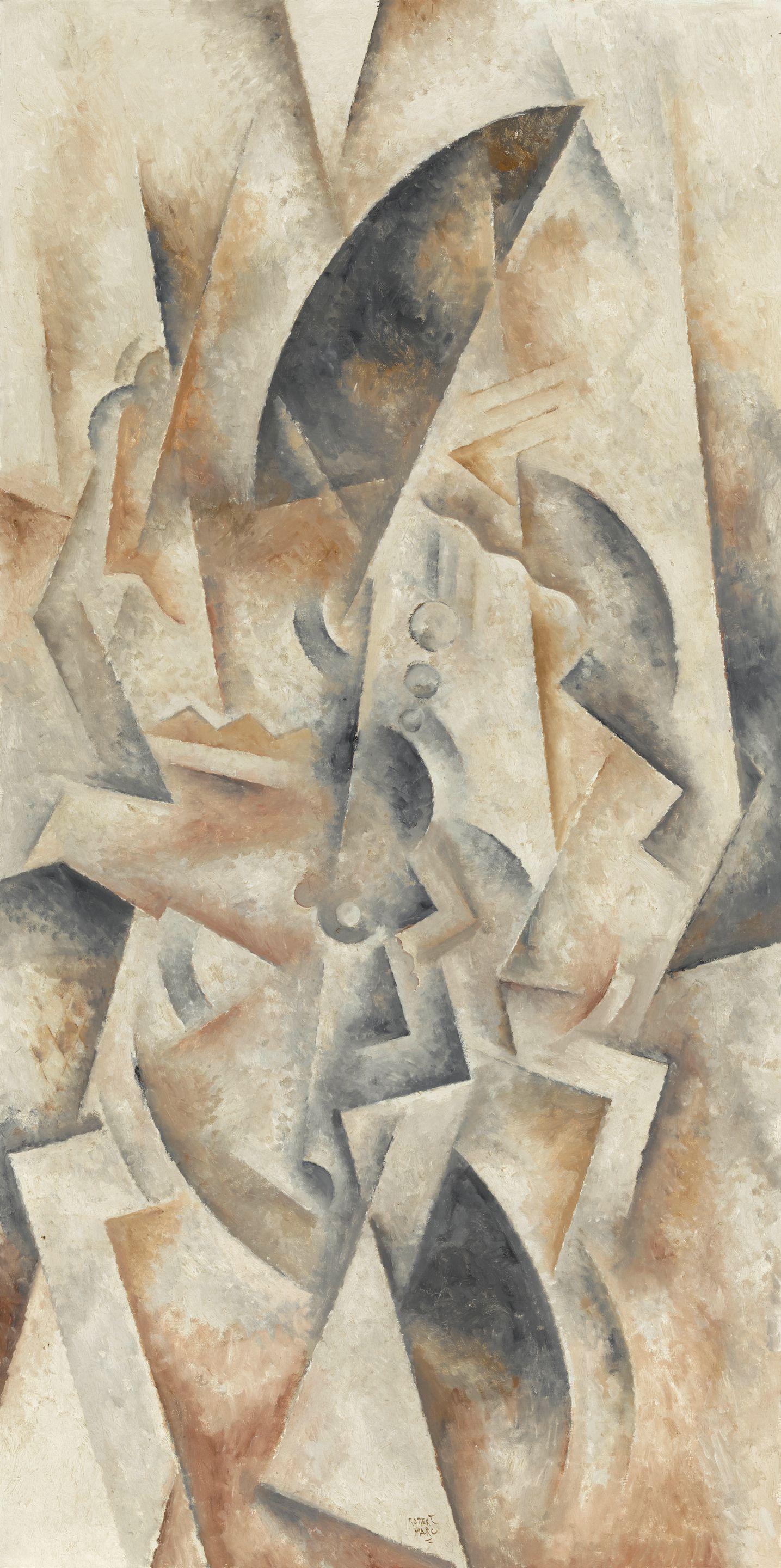 Robert Marc - Composition cubiste