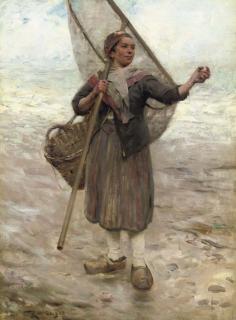 Robert McGregor, R.S.A. - Fishergirl
