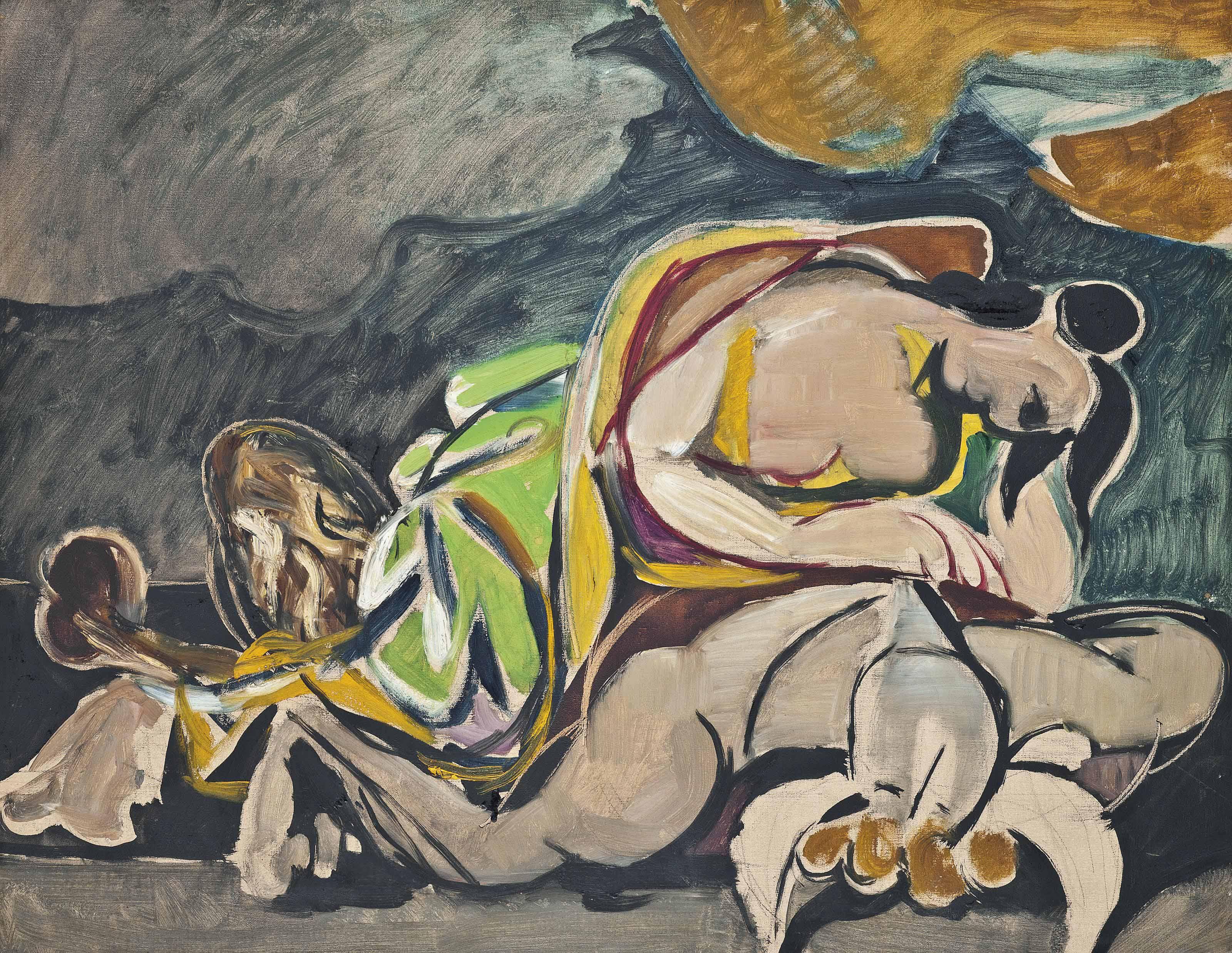 Robert Medley - Nymph and Faun