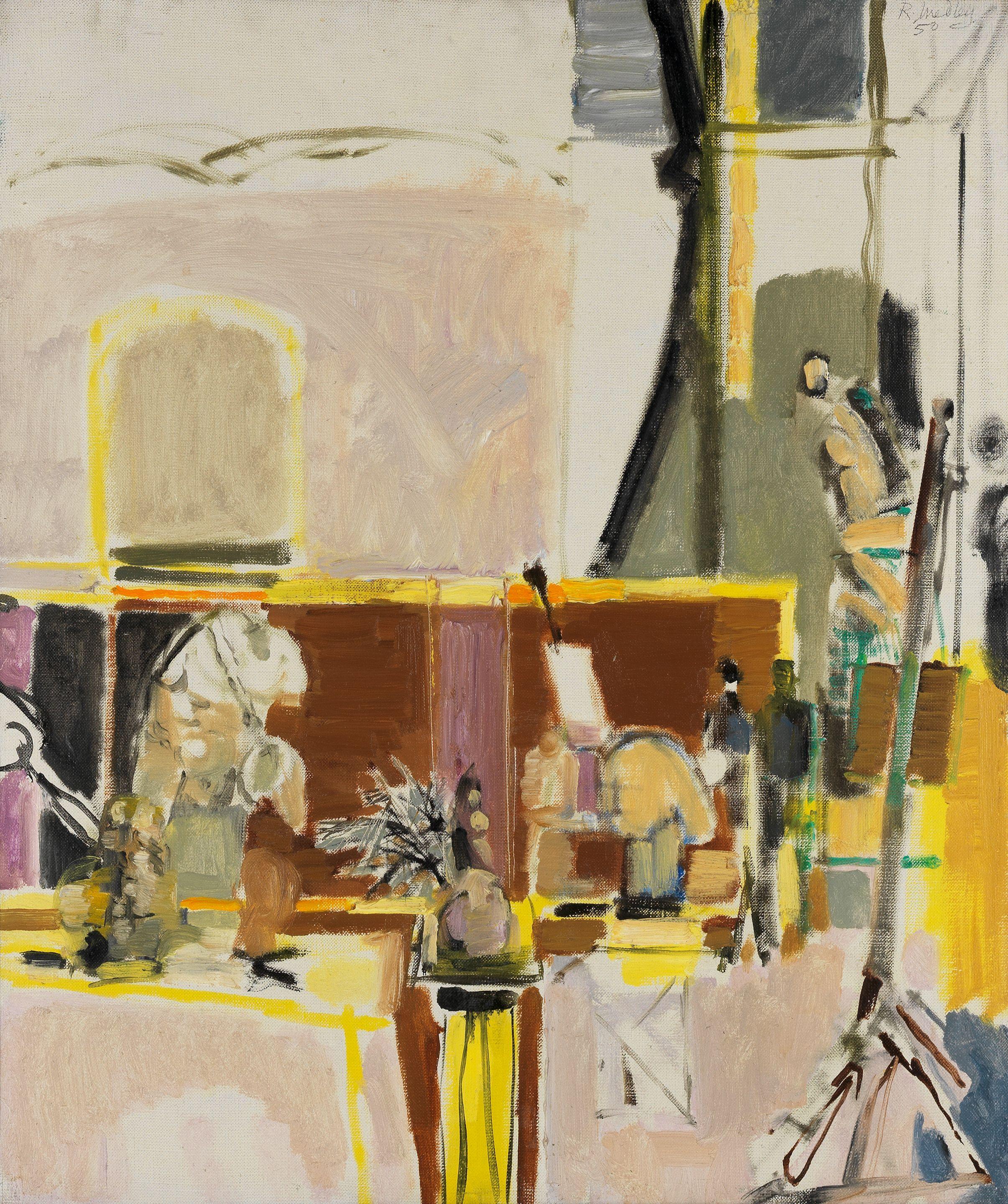 Robert Medley - The Antique Room at the Slade