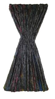 Robert Melee - Untitled (Black Bent Curtain)