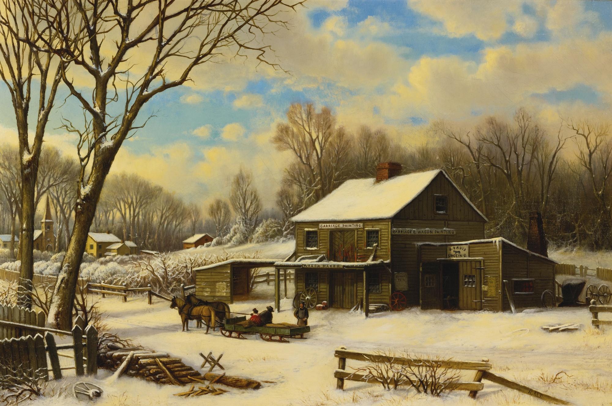 Robert Melvin Decker - Winter Morning