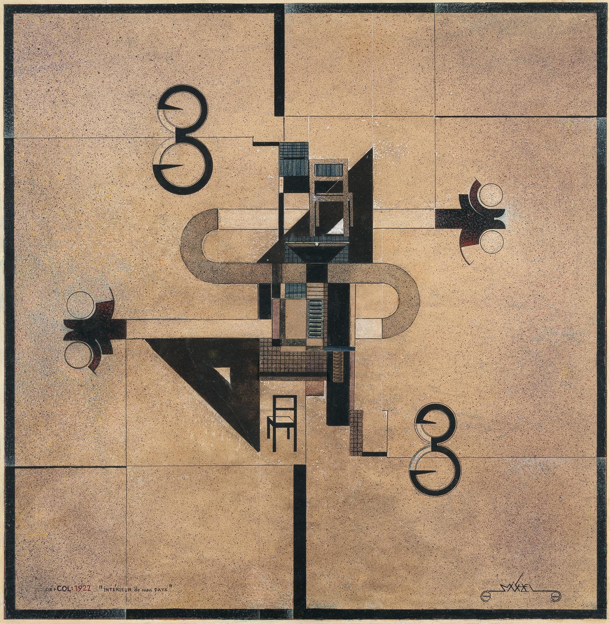 Robert Michel - „INTÉRIEUR de mon Pays“ („anti Stilleben-bild“)