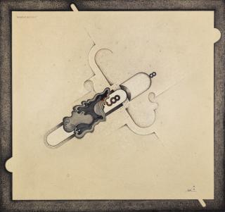 Robert Michel - Rhinoplast-Bild: Eins (Rhinoplast Picture: One)