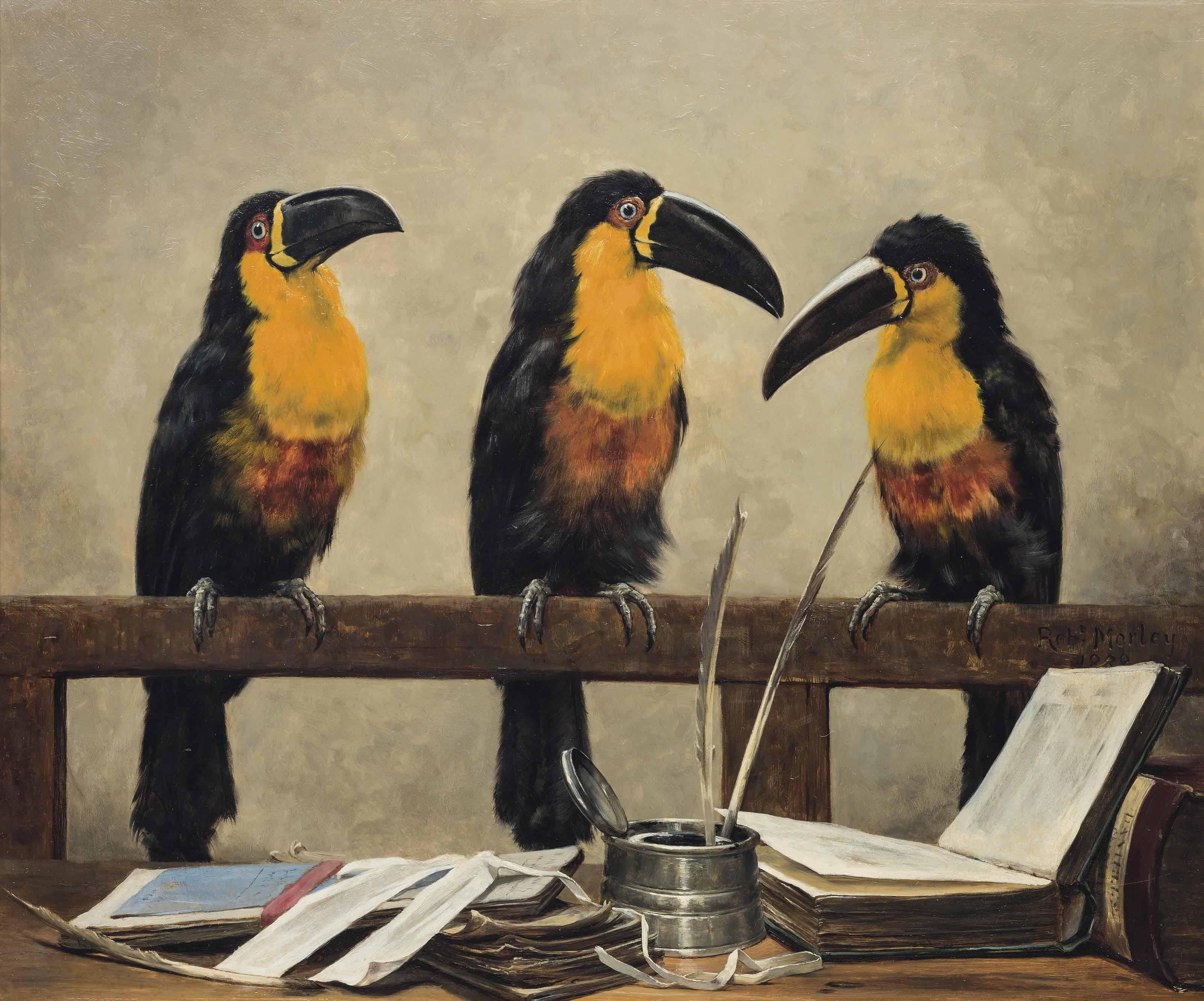 Robert Morley, R.B.A. - The literary critics