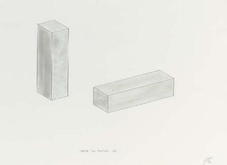 Robert Morris - Column, Two Positions, 1961