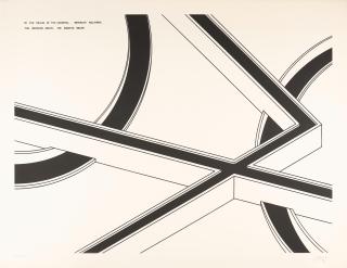 Robert Morris - Separate Walkways: The Warders Above, The Inmates Below, From In The Realm Of The Carceral Portfolio