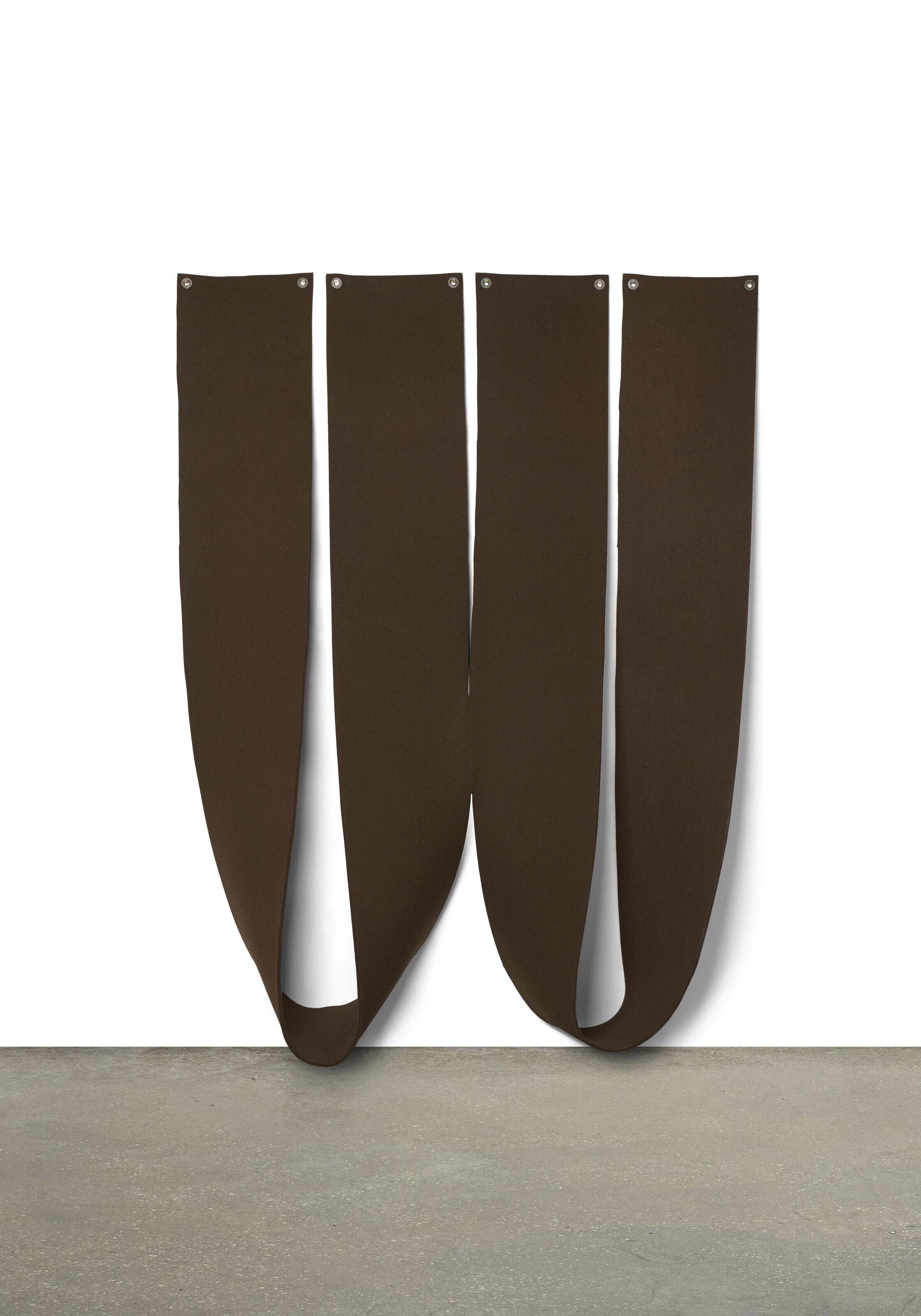 Robert Morris - Untitled (Brown Felt Piece)
