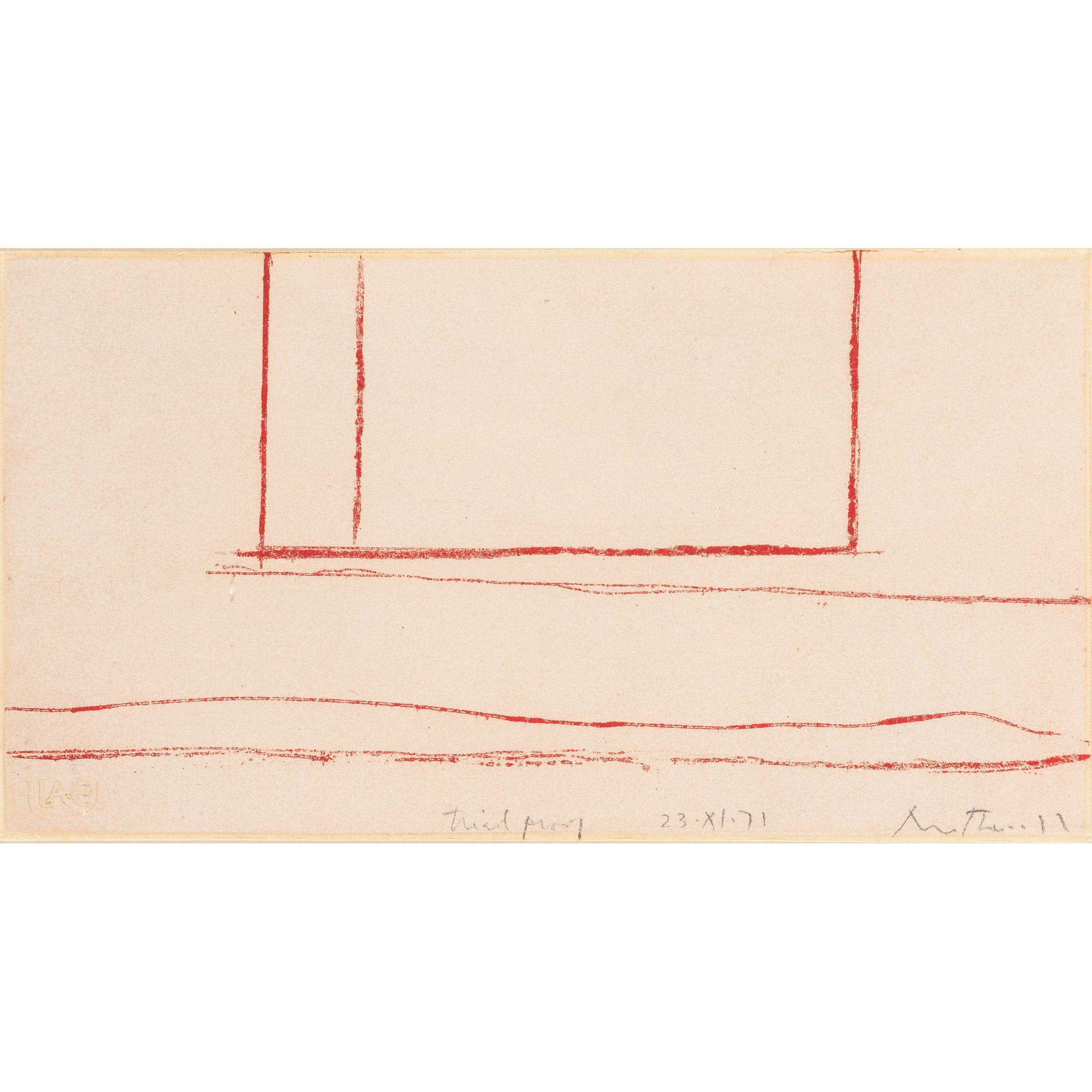 Robert Motherwell - A La Pintura, 23-XI-71