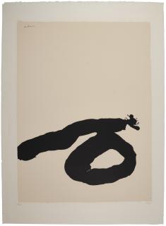 Robert Motherwell - Africa 7, from Africa Suite