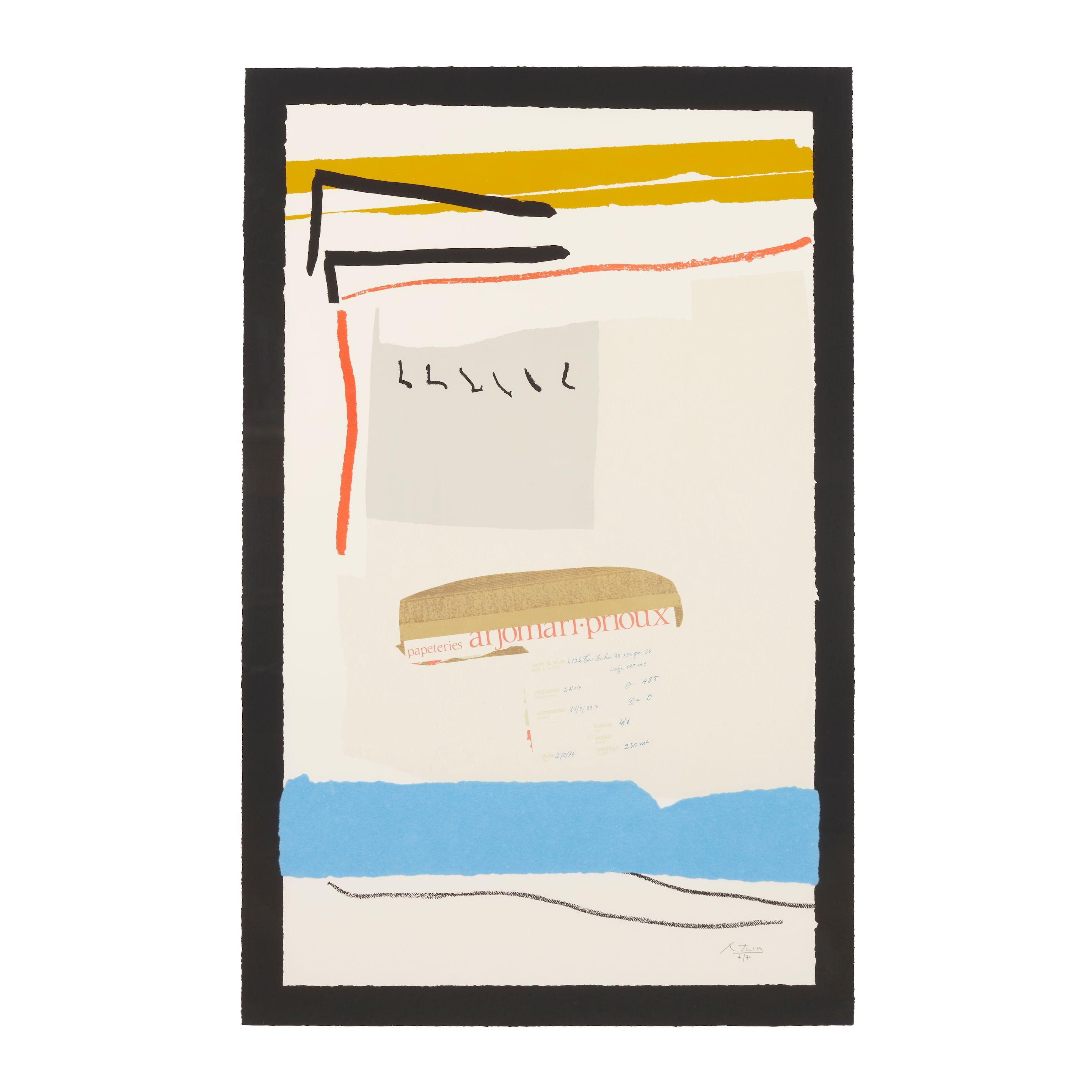 Robert Motherwell - America-La France Variation III