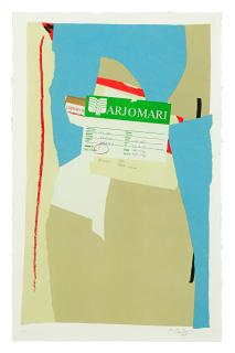 Robert Motherwell - America-La France Variations Ii (Walker Art Center 330)