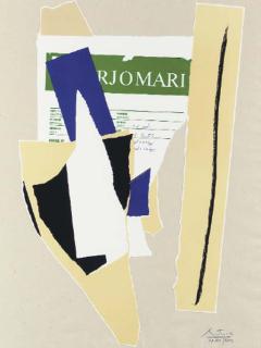 Robert Motherwell - America-La France Variations Xi (B. 305; E. & B. 337)