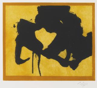 Robert Motherwell - At The Edge (Walker Art Center 345)