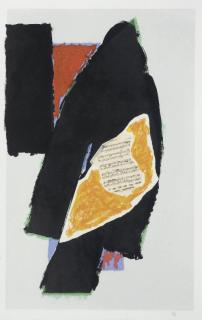 Robert Motherwell - Black for Mozart (E. & B. 521)