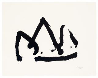 Robert Motherwell - Black Mountain (State I)