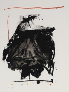 Robert Motherwell - Black Rumble (B. 308; E. & B. 356)