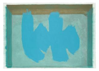 Robert Motherwell - Blue Elegy (B. 347; E. & B. 379)