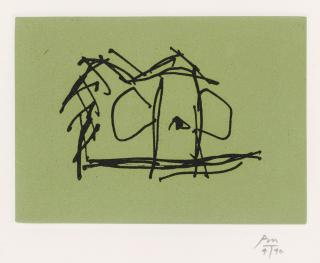 Robert Motherwell - Cyclops, From Ulysses