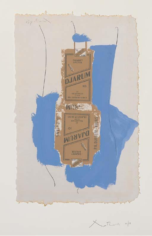 Robert Motherwell - Djarum (Belknap 145; Engberg & Banach 176)