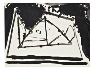 Robert Motherwell - Drunk With Turpentine No. 21