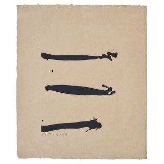 Robert Motherwell - Dutch Linen Suite: one print