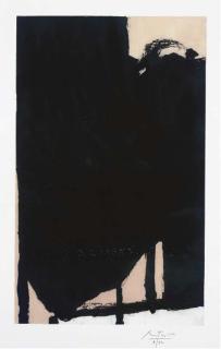 Robert Motherwell - Elegy Fragment II (B. 328; E. & B. 360)
