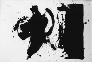 Robert Motherwell - Elegy Study (Belknap 209)