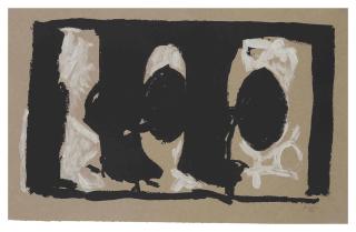 Robert Motherwell - Elegy Study I (B. 425; E. & B. 488)