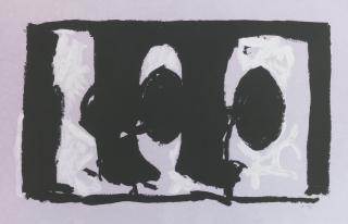 Robert Motherwell - Elegy Study I (W.A.C. 488)