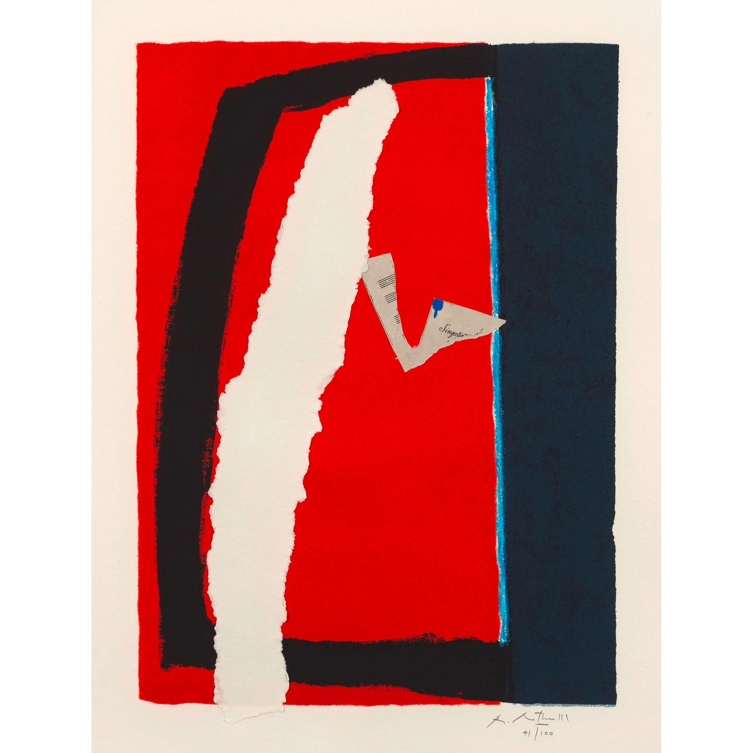 Robert Motherwell - Game of Chance