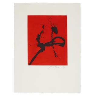 Robert Motherwell - Gesture IV (State I)