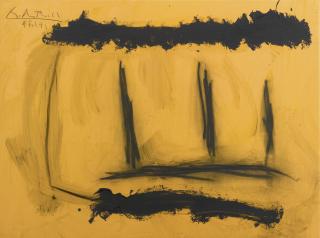 Robert Motherwell - In Beige With Charcoal #3