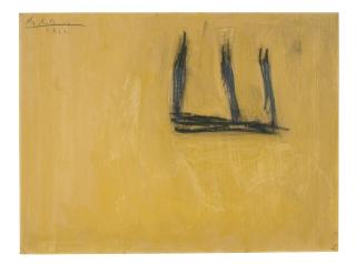 Robert Motherwell - In Beige with Charcoal No. 1