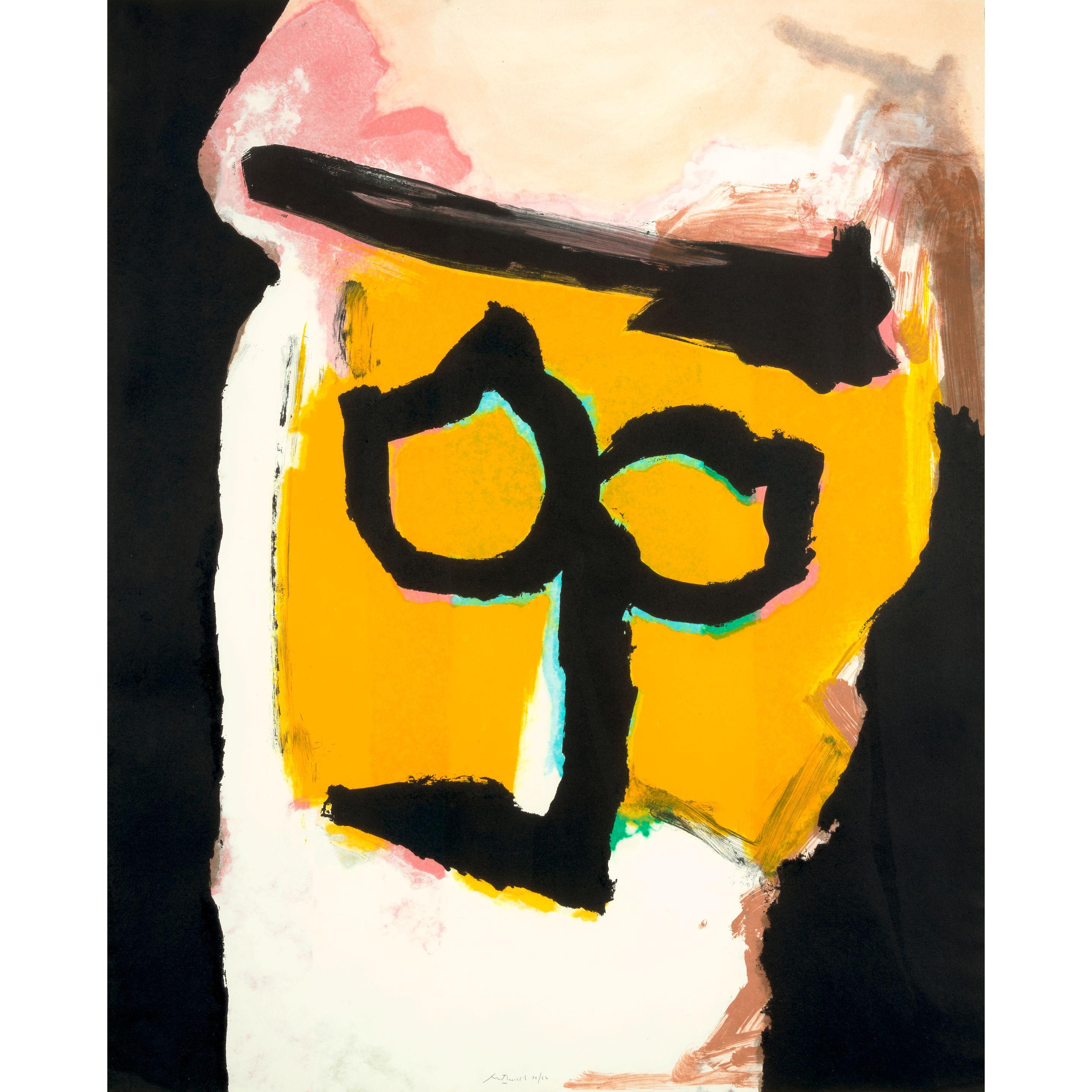 Robert Motherwell - Mask (for Ingmar Bergman)