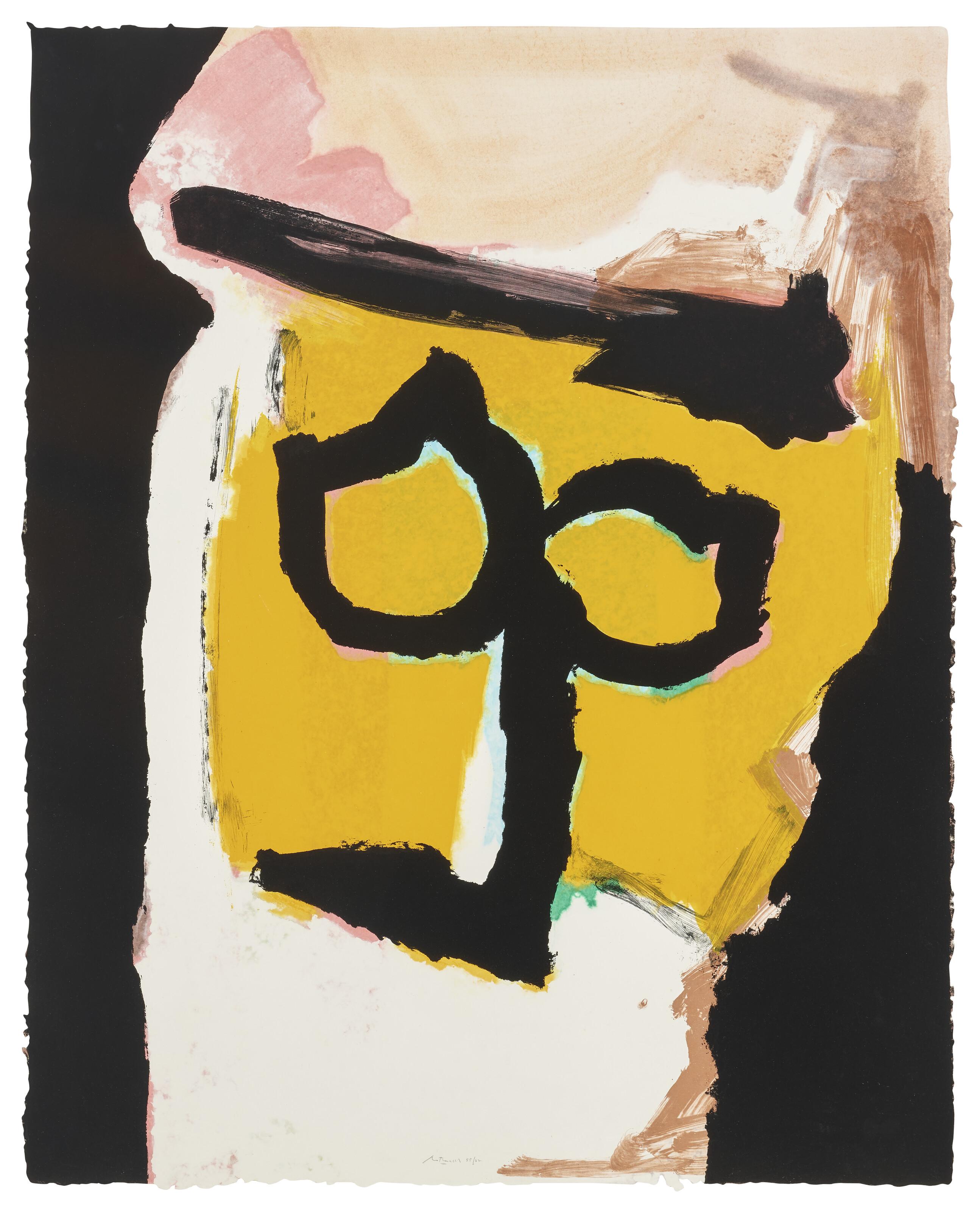 Robert Motherwell - Mask (For Ingmar Bergman)