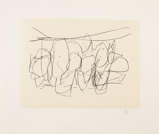 Robert Motherwell - Mexico City Personages I and II, from Octavio Paz Suite 2