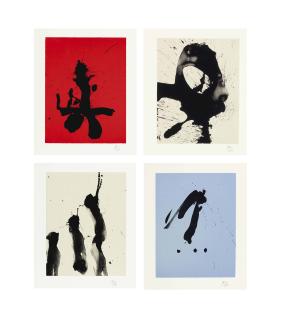 Robert Motherwell - Octavio Paz Suite, The Limited Editions Club, New York, 1988